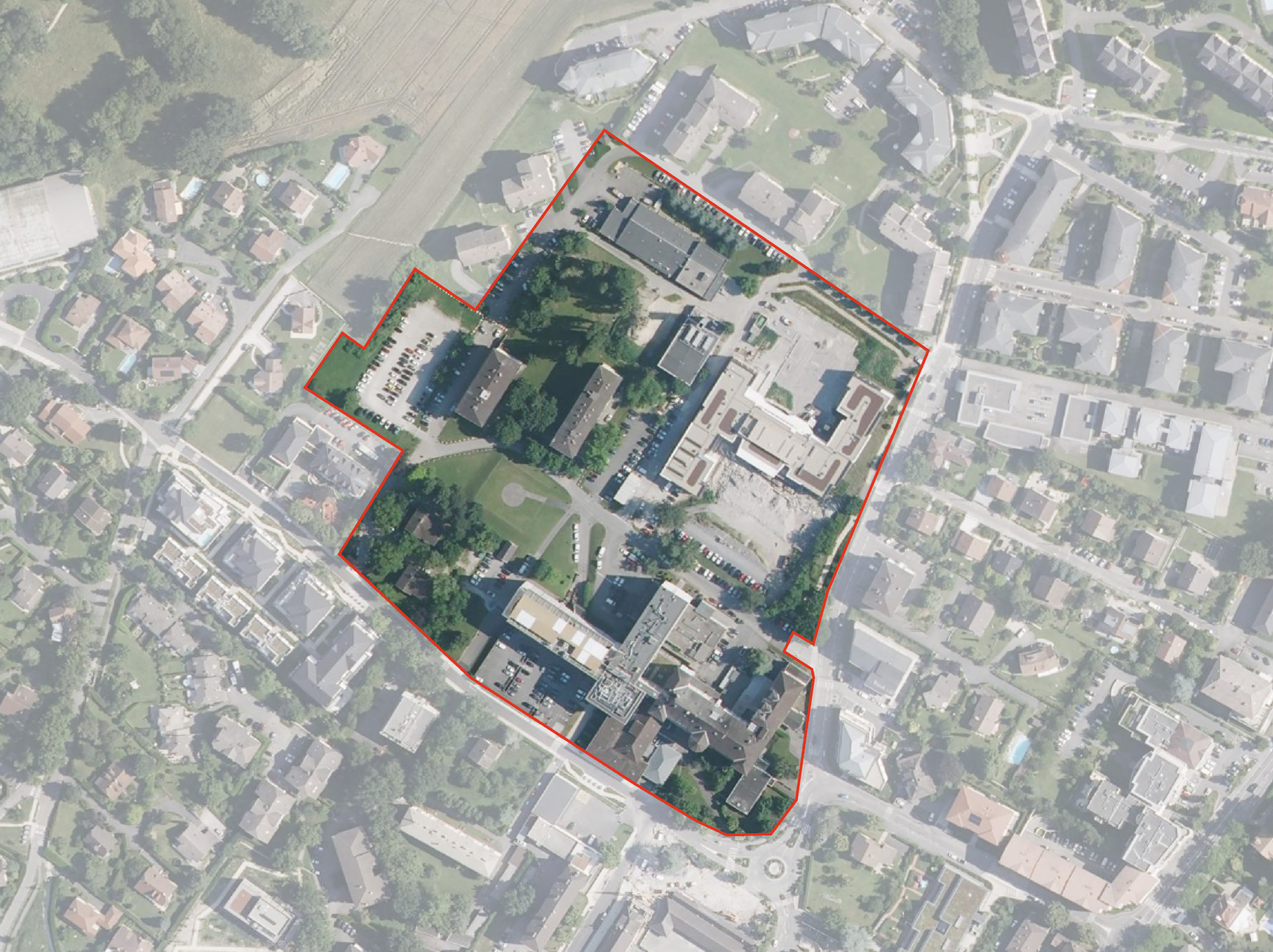 Évolution du site hospitalier de Saint-Julien