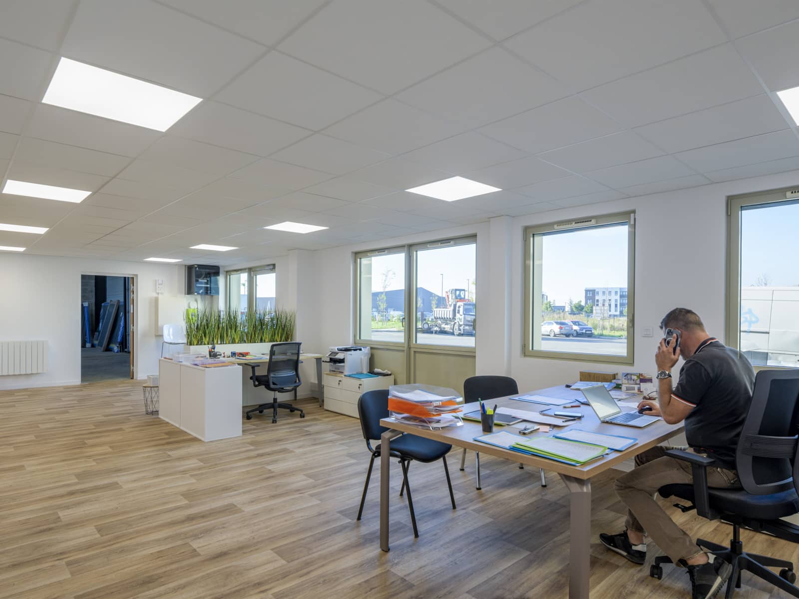 Photo d'un bureau du village d'entreprise EverEst