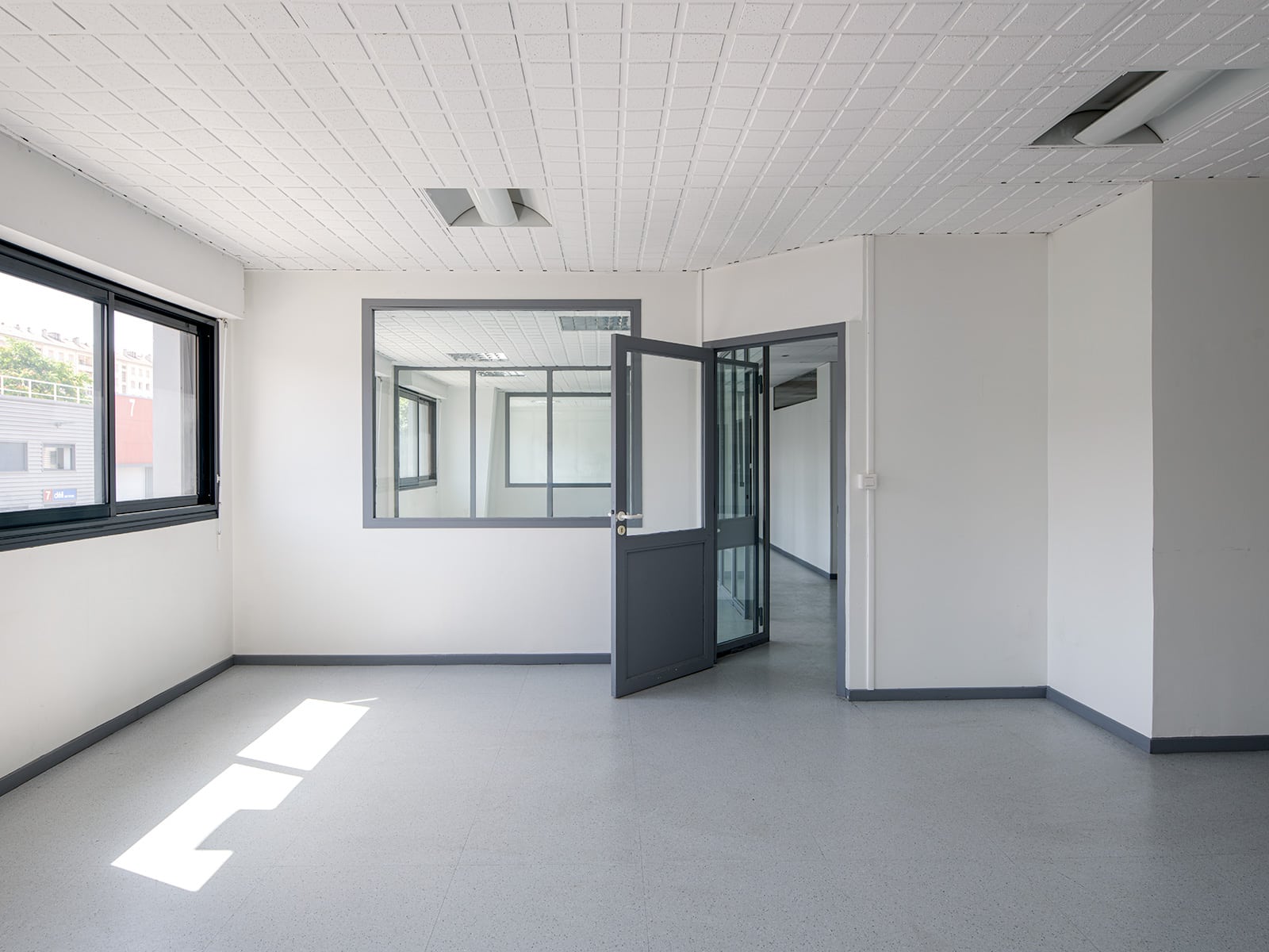 Photo d'un bureau disponible au Parc Pressensé à Villeurbanne