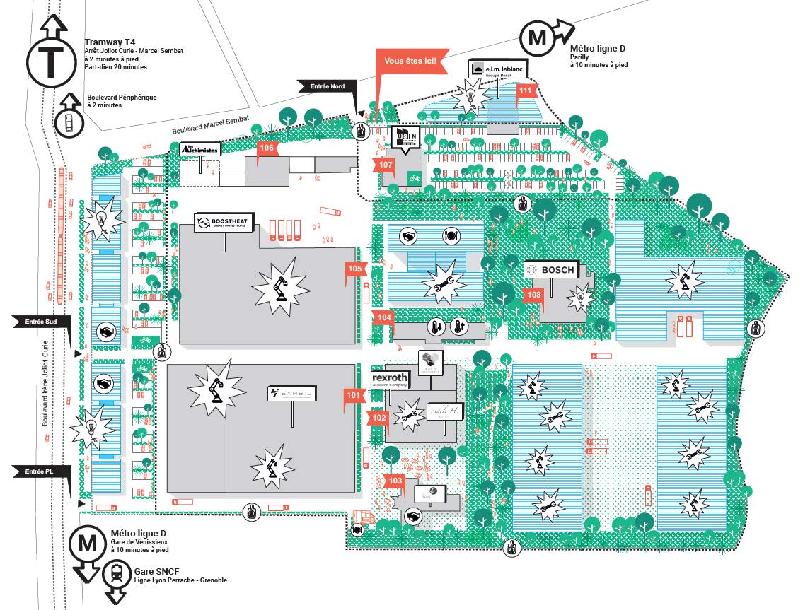 USIN LYON Parilly Construction du Lot 4