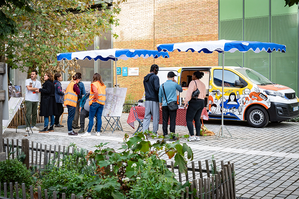 Événement de concertation publique en plein air avec le Groupe SERL