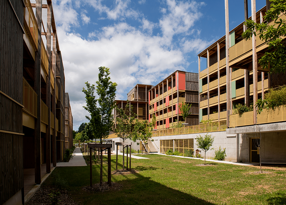 Immeuble de logements en bois à Trévoux