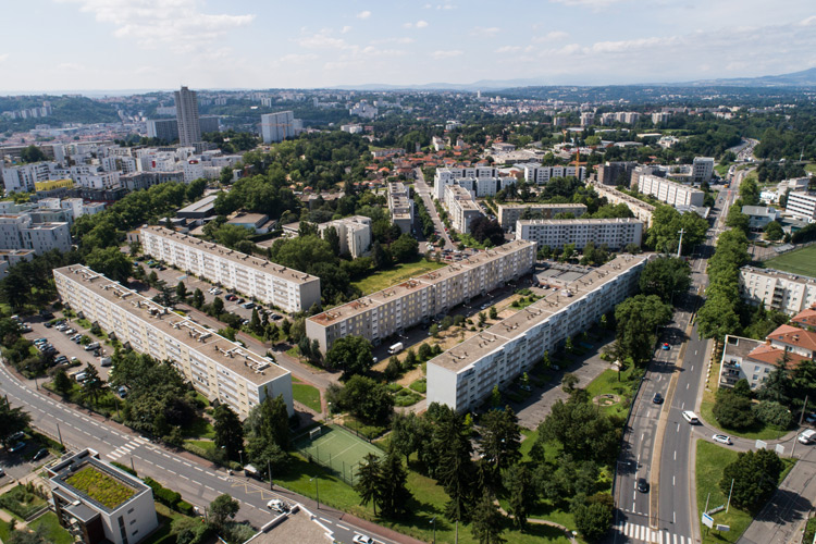 La Sauvegarde - Vue aérienne