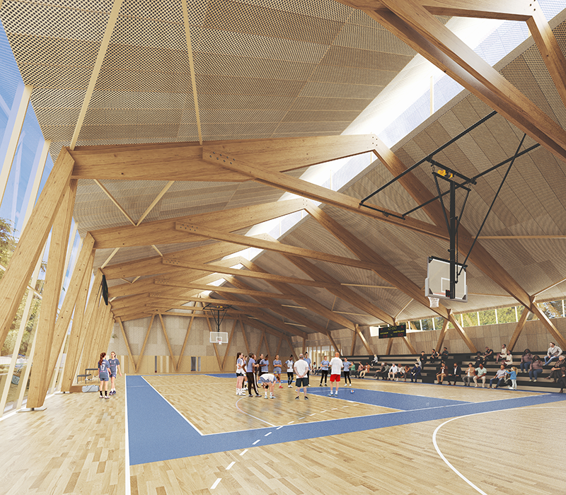 Complexe sportif Tisserand - Grande salle