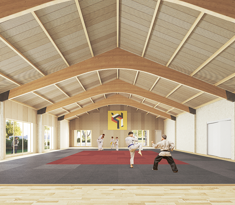 Complexe sportif Tisserand - Salle Dojo