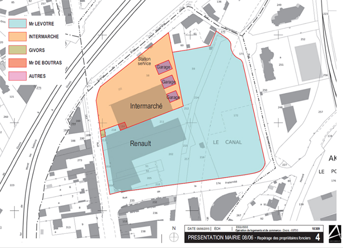 Givors Canal - Tènement à muter à proximité de la Gare