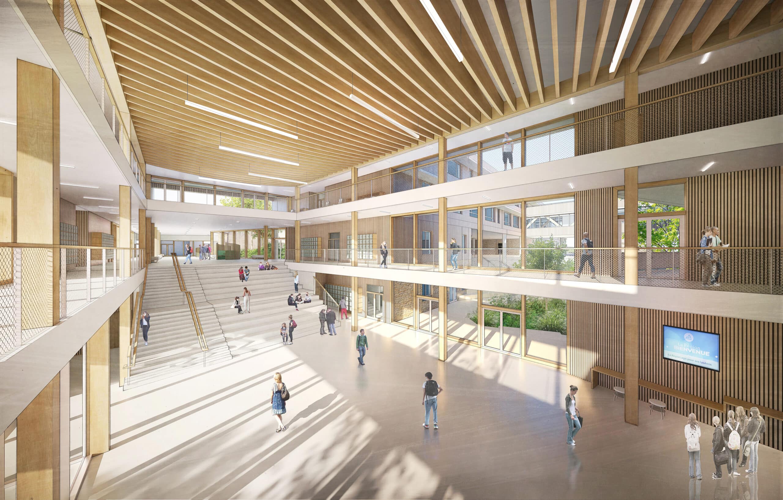 Lycée de Gex - Hall