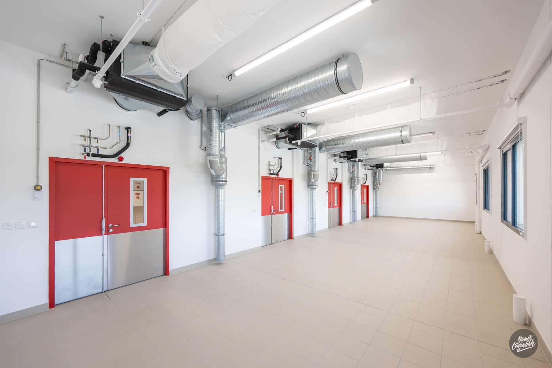Extension Axel'One - Bâtiment intérieur